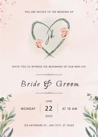 Classic Charm Romantic Wedding Save the Date Card